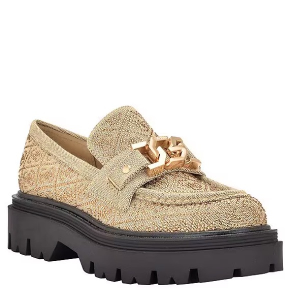 Guess  Keate Lug Penny Loafers Chunky Platform Women’s Shoes
